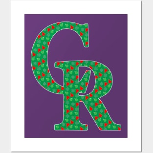 Merry Christmas Colorado Rockies Posters and Art